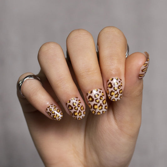 Leopard print Nails